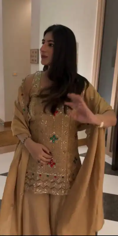 VLM 352 Chiku Color Chinon Silk Embroidery Work Salwar Suit . Get it for ₹2399. Delivery 4-6 Working Days. Online Shop now. | Jump Suits, Salwar suit, Designer Suits, Casual Suits, Creative suits, Palazzo Suits, Party Wear Suits, Patiala Suits, Straight Suits