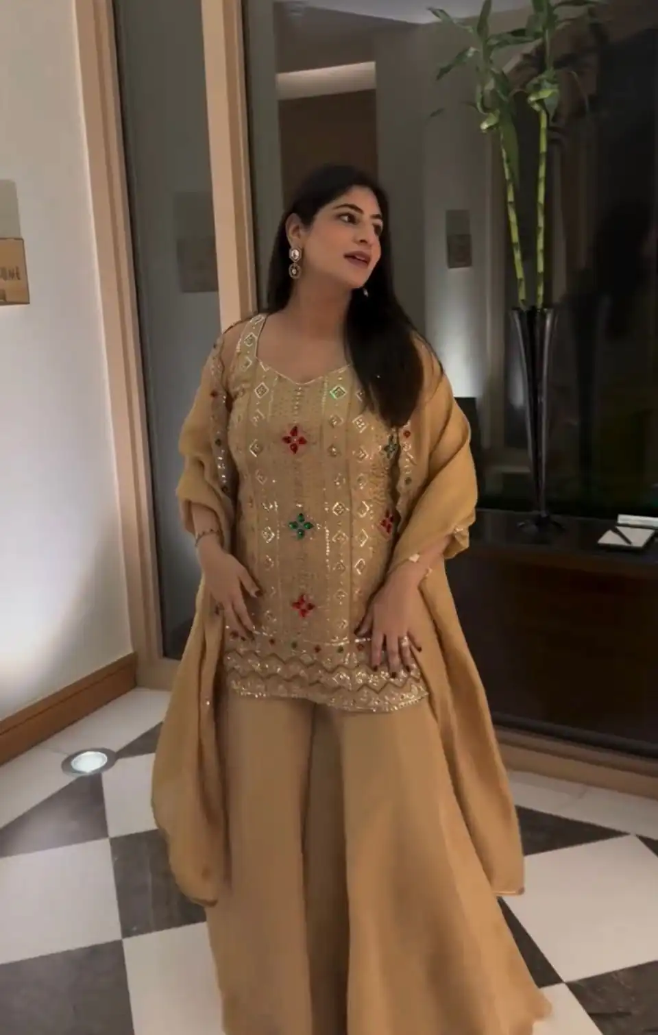 VLM 352 Chiku Color Chinon Silk Embroidery Work Salwar Suit . Get it for ₹2399. Delivery 4-6 Working Days. Online Shop now. | Jump Suits, Salwar suit, Designer Suits, Casual Suits, Creative suits, Palazzo Suits, Party Wear Suits, Patiala Suits, Straight Suits
