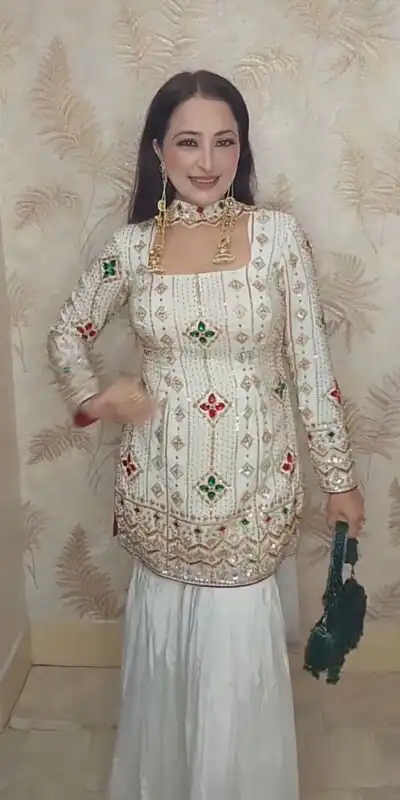 VLM 352 White Color Chinon Silk Embroidery Work Salwar Suit . Get it for ₹2399. Delivery 4-6 Working Days. Online Shop now. | Jump Suits, Salwar suit, Designer Suits, Casual Suits, Creative suits, Palazzo Suits, Party Wear Suits, Patiala Suits, Straight Suits
