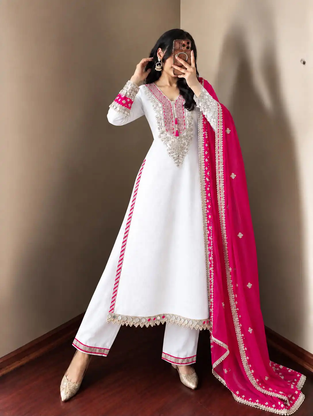 ZSR 3190 White Color Chinon Silk Embroidery Work Salwar Suit . Get it for ₹2349. Delivery 4-6 Working Days. Online Shop now. | Jump Suits, Salwar suit, Designer Suits, Casual Suits, Creative suits, Palazzo Suits, Party Wear Suits, Patiala Suits, Straight Suits