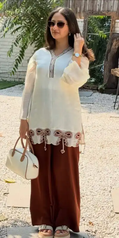 AD 244 Brown Roman Silk Salwar Suit with Sequins Work & Embroidery Work. Available at ₹1899 only. Delivery 4-6 Working Days. Shop now. | Jump Suits, Salwar suit, Designer Suits, Casual Suits, Creative suits, Palazzo Suits, Party Wear Suits, Patiala Suits, Straight Suits