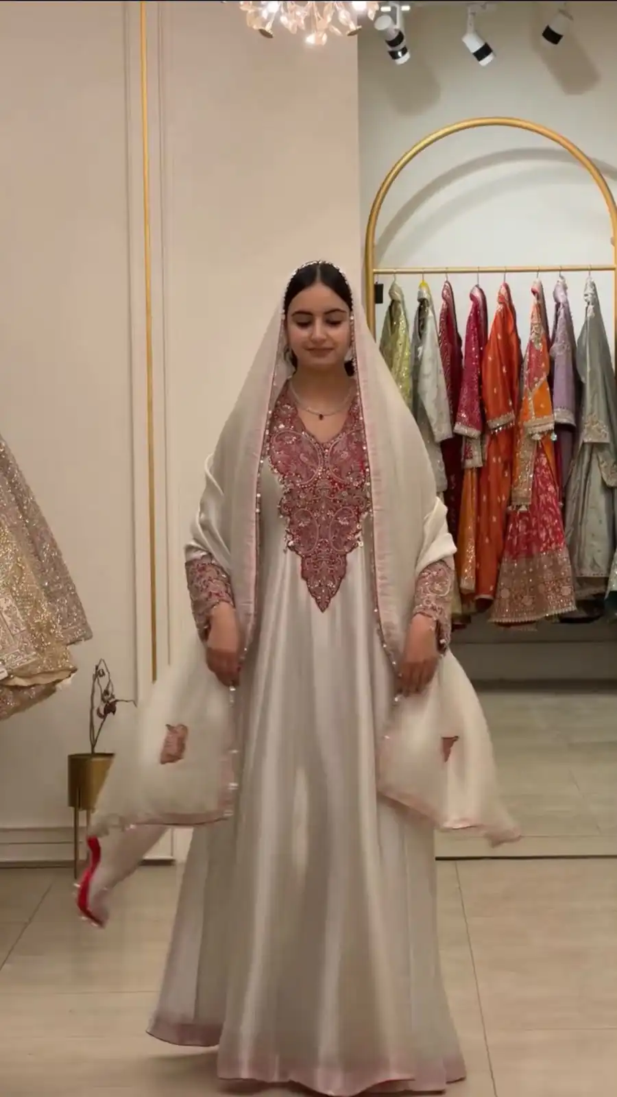 KF 1734 Pink Soft Organza Salwar Suit with Embroidery Work & Cut Work. Available at ₹2249 only. Delivery 4-6 Working Days. Shop now. | Jump Suits, Salwar suit, Designer Suits, Casual Suits, Creative suits, Palazzo Suits, Party Wear Suits, Patiala Suits, Straight Suits