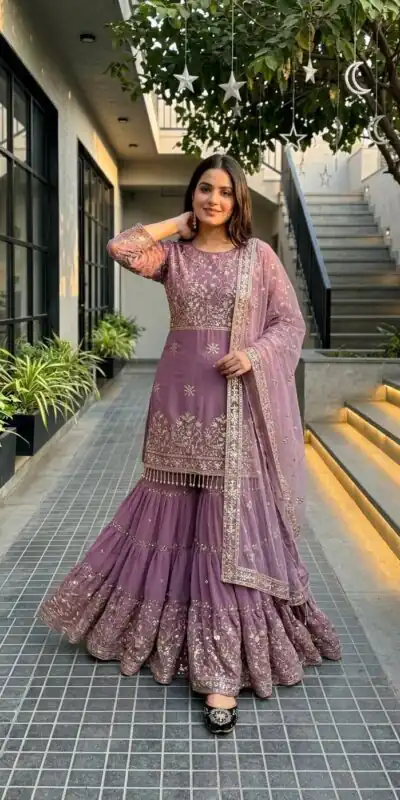 KF 1735 Onion Faux Georgette Salwar Suit with Mirror Work & Embroidery Work. Get it for ₹2949. Delivery 4-6 Working Days. Shop now. | Jump Suits, Salwar suit, Designer Suits, Casual Suits, Creative suits, Palazzo Suits, Party Wear Suits, Patiala Suits, Straight Suits