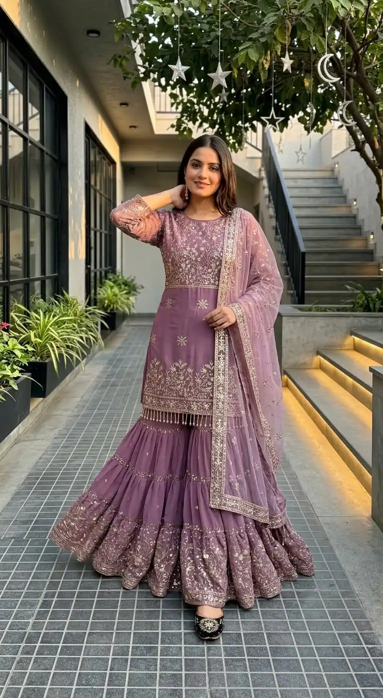 KF 1735 Onion Faux Georgette Salwar Suit with Mirror Work & Embroidery Work. Get it for ₹2949. Delivery 4-6 Working Days. Shop now. | Jump Suits, Salwar suit, Designer Suits, Casual Suits, Creative suits, Palazzo Suits, Party Wear Suits, Patiala Suits, Straight Suits