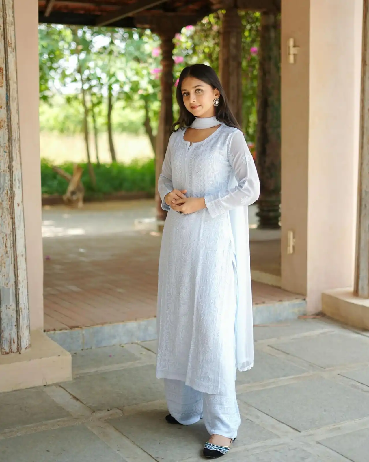 BE 499 Grey Georgette Salwar Suit with Mirror Work & Embroidery Work. Get it for ₹2149. Delivery 4-6 Working Days. Shop now. | Jump Suits, Salwar suit, Designer Suits, Casual Suits, Creative suits, Palazzo Suits, Party Wear Suits, Patiala Suits, Straight Suits