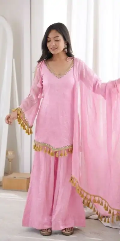 SRK 5357 Pink Doremon Crush Salwar Suit Perfect for Wedding, Party, Traditional Day, Baisakhi, Karwa Chauth – . Exclusive Offer ₹2099. Delive | Jump Suits, Salwar suit, Designer Suits, Casual Suits, Creative suits, Palazzo Suits, Party Wear Suits, Patiala Suits, Straight Suits