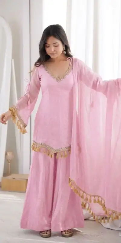 SRK 5357 Pink Doremon Crush Salwar Suit Perfect for Wedding, Party, Traditional Day, Baisakhi, Karwa Chauth – . Exclusive Offer ₹2099. Delive | Jump Suits, Salwar suit, Designer Suits, Casual Suits, Creative suits, Palazzo Suits, Party Wear Suits, Patiala Suits, Straight Suits
