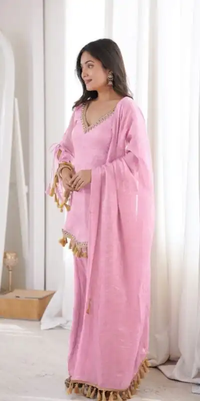 SRK 5357 Pink Doremon Crush Salwar Suit Perfect for Wedding, Party, Traditional Day, Baisakhi, Karwa Chauth – . Exclusive Offer ₹2099. Delive | Jump Suits, Salwar suit, Designer Suits, Casual Suits, Creative suits, Palazzo Suits, Party Wear Suits, Patiala Suits, Straight Suits