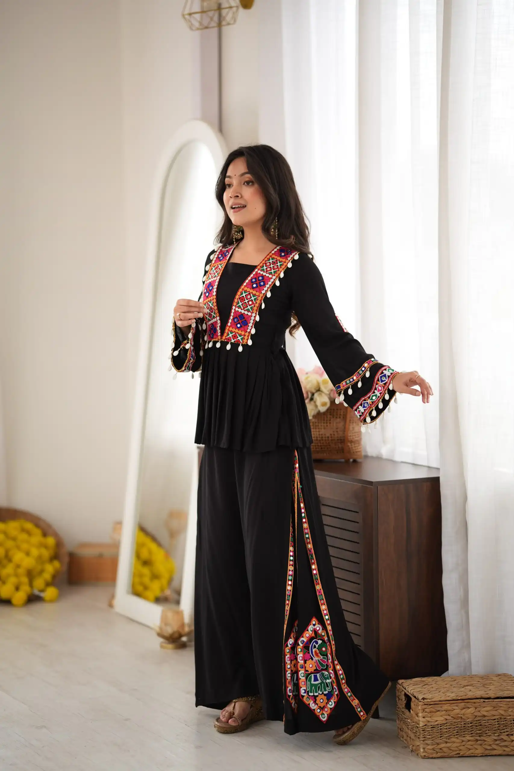 SP 93 Black Rayon Salwar Suit with Embroidery Work & Thread Embroidery. Best Price ₹2149. Delivery 4-6 Working Days. Shop now. | Jump Suits, Salwar suit, Designer Suits, Casual Suits, Creative suits, Palazzo Suits, Party Wear Suits, Patiala Suits, Straight Suits