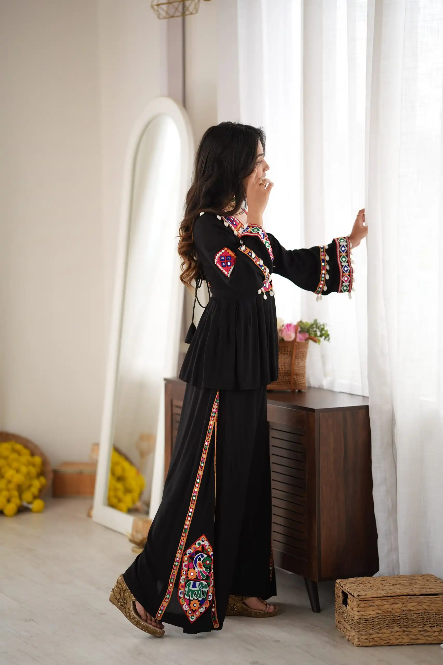 SP 93 Black Rayon Salwar Suit with Embroidery Work & Thread Embroidery. Best Price ₹2149. Delivery 4-6 Working Days. Shop now. | Jump Suits, Salwar suit, Designer Suits, Casual Suits, Creative suits, Palazzo Suits, Party Wear Suits, Patiala Suits, Straight Suits