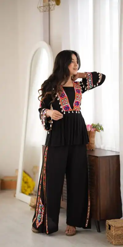 SP 93 Black Rayon Salwar Suit with Embroidery Work & Thread Embroidery. Best Price ₹2149. Delivery 4-6 Working Days. Shop now. | Jump Suits, Salwar suit, Designer Suits, Casual Suits, Creative suits, Palazzo Suits, Party Wear Suits, Patiala Suits, Straight Suits