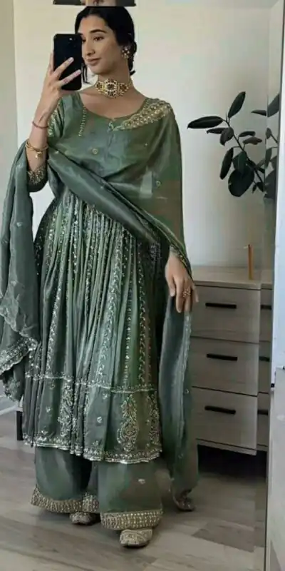 MD 3058 Teal in Color Natural Crepe Embroidery Work Salwar Suit . Affordable Price ₹2399. Delivery 4-6 Working Days. Shop now. | Jump Suits, Salwar suit, Designer Suits, Casual Suits, Creative suits, Palazzo Suits, Party Wear Suits, Patiala Suits, Straight Suits