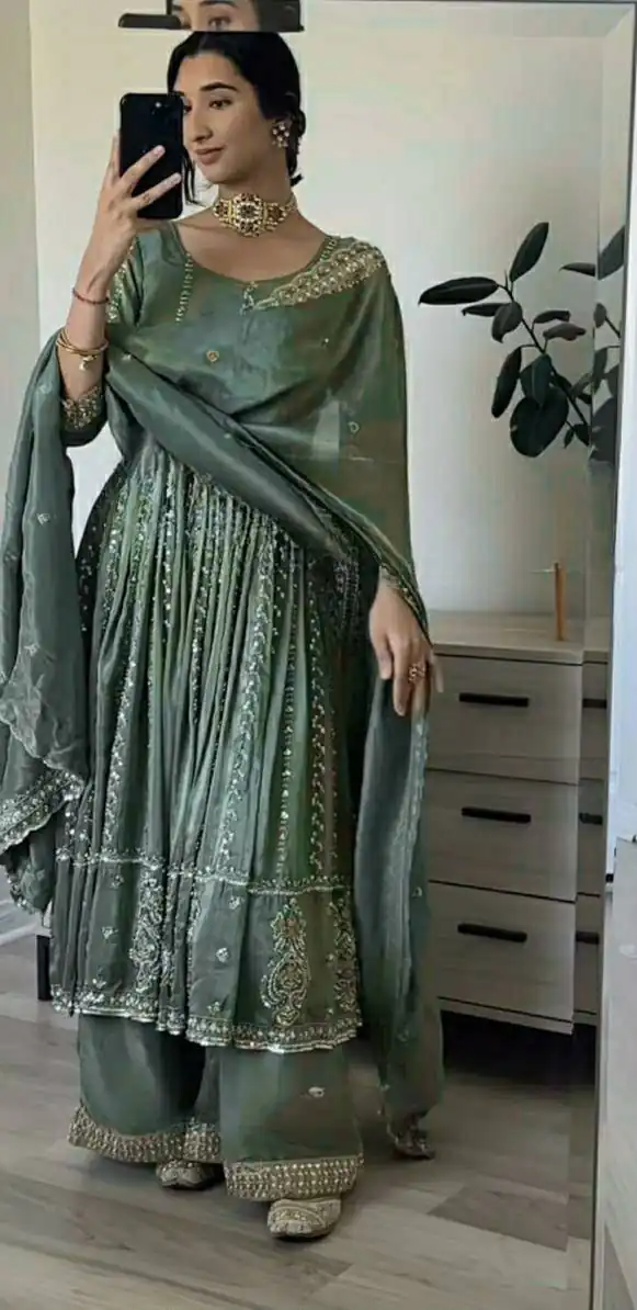 MD 3058 Teal in Color Natural Crepe Embroidery Work Salwar Suit . Affordable Price ₹2399. Delivery 4-6 Working Days. Shop now. | Jump Suits, Salwar suit, Designer Suits, Casual Suits, Creative suits, Palazzo Suits, Party Wear Suits, Patiala Suits, Straight Suits