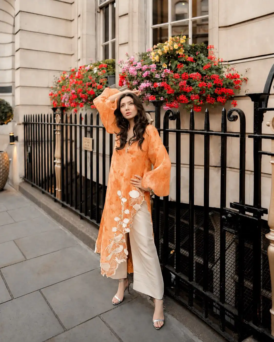 RTC 6054 Orange Colour Organza Silk Salwar Suit with Designer Work. Exclusive Offer ₹2099. Delivery 4-6 Working Days. Shop now. | Jump Suits, Salwar suit, Designer Suits, Casual Suits, Creative suits, Palazzo Suits, Party Wear Suits, Patiala Suits, Straight Suits