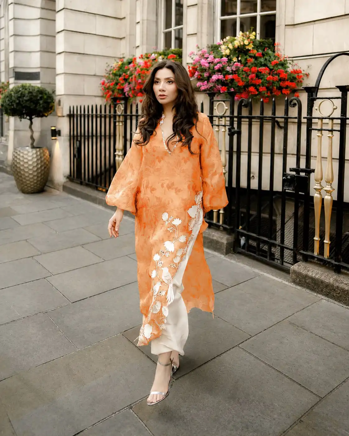 RTC 6054 Orange Colour Organza Silk Salwar Suit with Designer Work. Exclusive Offer ₹2099. Delivery 4-6 Working Days. Shop now. | Jump Suits, Salwar suit, Designer Suits, Casual Suits, Creative suits, Palazzo Suits, Party Wear Suits, Patiala Suits, Straight Suits
