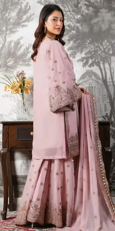 NSR 890 Pink Fendy Silk Salwar Suitwith Embroidery Work & Lace Work. Now at just ₹2399. Delivery 4-6 Working Days. Shop now. | Jump Suits, Salwar suit, Designer Suits, Casual Suits, Creative suits, Palazzo Suits, Party Wear Suits, Patiala Suits, Straight Suits