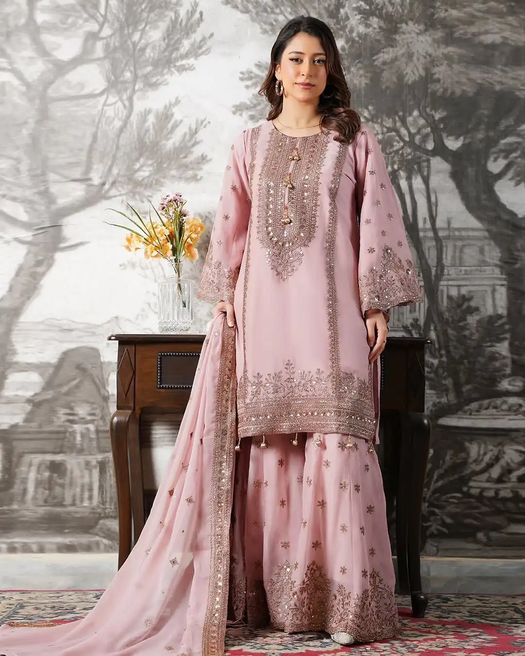 NSR 890 Pink Fendy Silk Salwar Suitwith Embroidery Work & Lace Work. Now at just ₹2399. Delivery 4-6 Working Days. Shop now. | Jump Suits, Salwar suit, Designer Suits, Casual Suits, Creative suits, Palazzo Suits, Party Wear Suits, Patiala Suits, Straight Suits