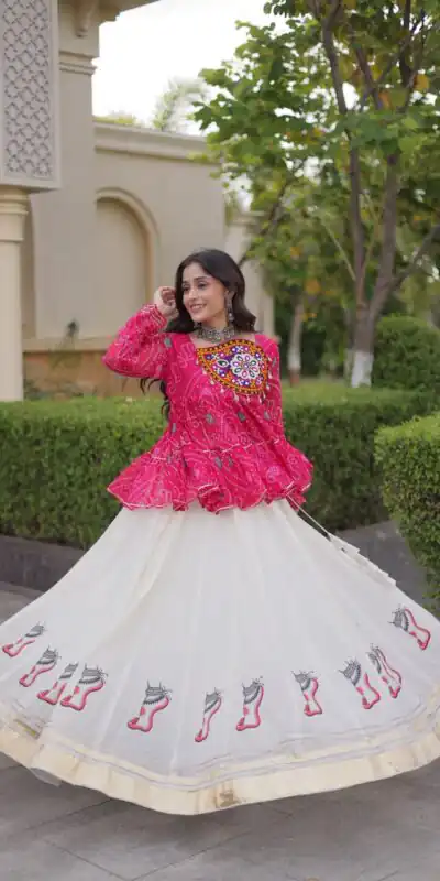 KA 5084 Pink Kora Cotton Lehenga Choli erfect for Wedding, Party, Haldi, Traditional Day, Makar Sankranti – . Special Price ₹2799. Delivery 4-6 Working | Lehenga, Bollywood Lehenga, Creative Lehenga, Designer Lehenga, Embroidered Lehenga, Party Wear Lehenga