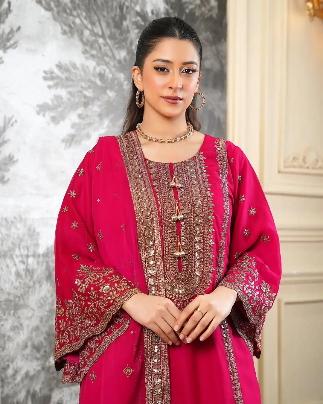 NSR 890 Red Fendy Silk Salwar Suitwith Embroidery Work & Lace Work. Now at just ₹2399. Delivery 4-6 Working Days. Shop now. | Jump Suits, Salwar suit, Designer Suits, Casual Suits, Creative suits, Palazzo Suits, Party Wear Suits, Patiala Suits, Straight Suits