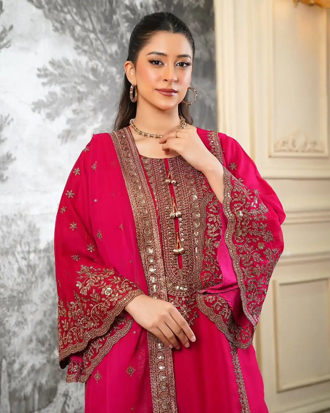 NSR 890 Red Fendy Silk Salwar Suitwith Embroidery Work & Lace Work. Now at just ₹2399. Delivery 4-6 Working Days. Shop now. | Jump Suits, Salwar suit, Designer Suits, Casual Suits, Creative suits, Palazzo Suits, Party Wear Suits, Patiala Suits, Straight Suits