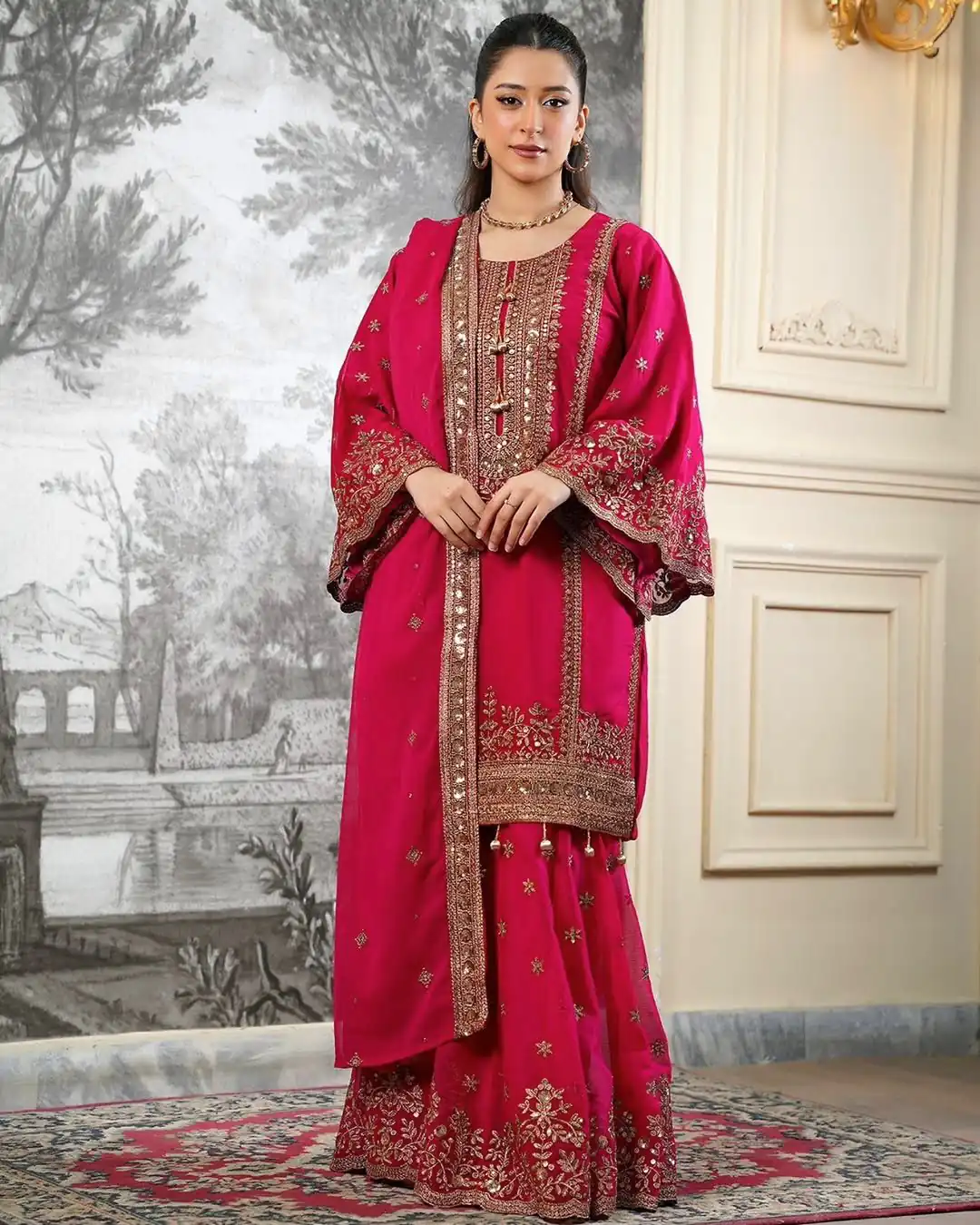 NSR 890 Red Fendy Silk Salwar Suitwith Embroidery Work & Lace Work. Now at just ₹2399. Delivery 4-6 Working Days. Shop now. | Jump Suits, Salwar suit, Designer Suits, Casual Suits, Creative suits, Palazzo Suits, Party Wear Suits, Patiala Suits, Straight Suits