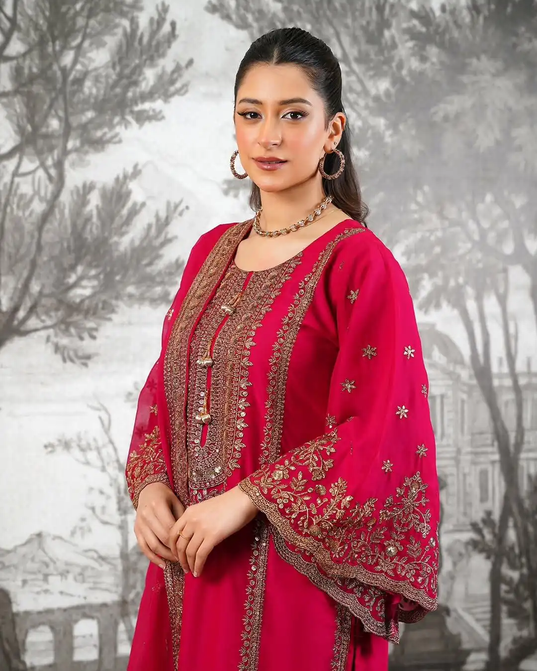 NSR 890 Red Fendy Silk Salwar Suitwith Embroidery Work & Lace Work. Now at just ₹2399. Delivery 4-6 Working Days. Shop now. | Jump Suits, Salwar suit, Designer Suits, Casual Suits, Creative suits, Palazzo Suits, Party Wear Suits, Patiala Suits, Straight Suits