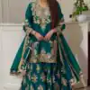 MT 1079 Teal Natural Silk Salwar Suit with Sequins Work & Embroidery Work. Special Price ₹2449. Delivery 4-6 Working Days. Shop now. | Jump Suits, Salwar suit, Designer Suits, Casual Suits, Creative suits, Palazzo Suits, Party Wear Suits, Patiala Suits, Straight Suits