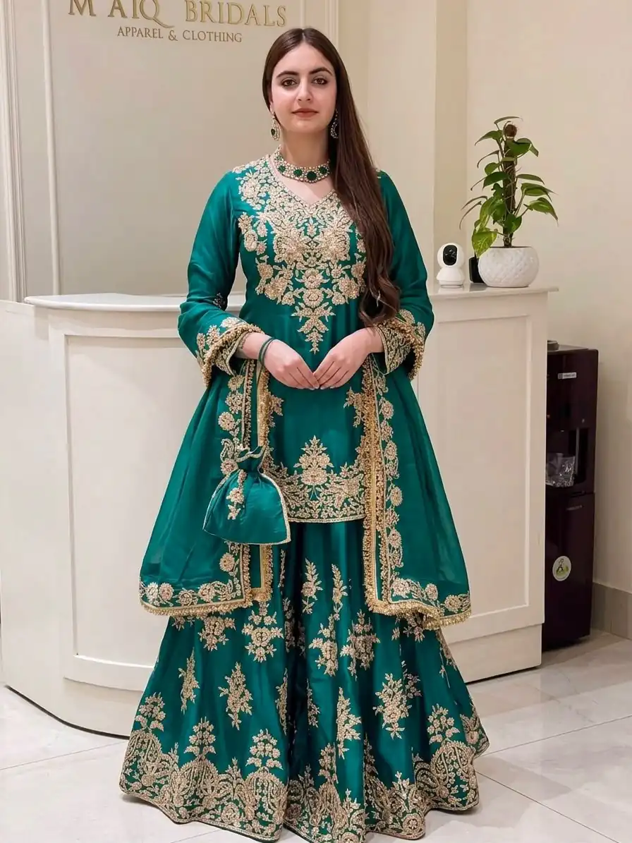 MT 1079 Teal Natural Silk Salwar Suit with Sequins Work & Embroidery Work. Special Price ₹2449. Delivery 4-6 Working Days. Shop now. | Jump Suits, Salwar suit, Designer Suits, Casual Suits, Creative suits, Palazzo Suits, Party Wear Suits, Patiala Suits, Straight Suits