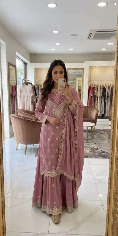 WW G 6000 Pink Viscous Chinon Salwar Suit with Lace Work & Embroidery Work. Exclusive Offer ₹2799. Delivery 4-6 Working Days. Shop now. | Jump Suits, Salwar suit, Designer Suits, Casual Suits, Creative suits, Palazzo Suits, Party Wear Suits, Patiala Suits, Straight Suits