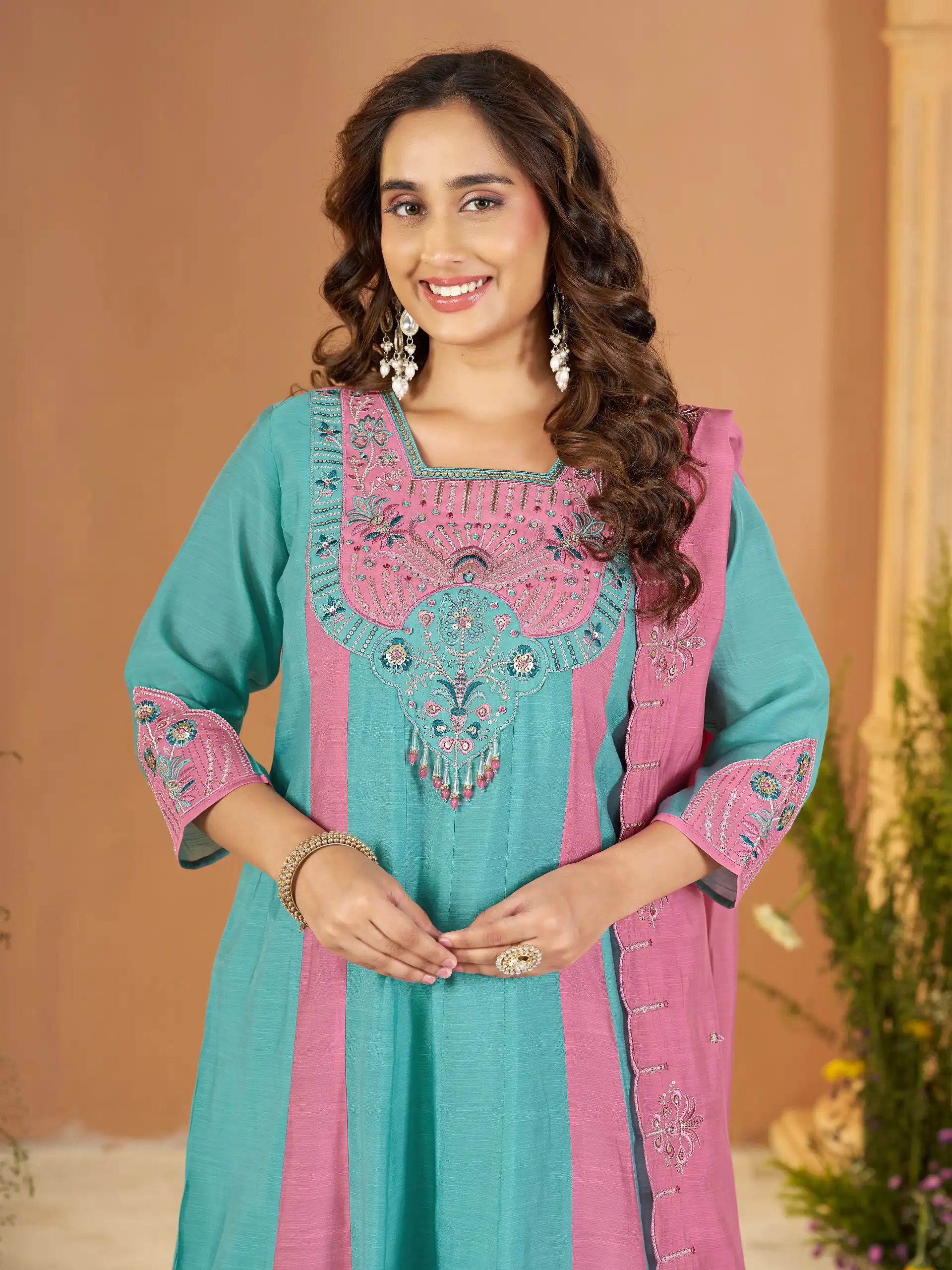 DIVA 186 Blue Mal Chanderi Salwar Suit Perfect for Wedding, Party, Baisakhi, Housewarming, Sangeet – Introductory Price ₹2899. Delivery 4-6 Working D | Jump Suits, Salwar suit, Designer Suits, Casual Suits, Creative suits, Palazzo Suits, Party Wear Suits, Patiala Suits, Straight Suits
