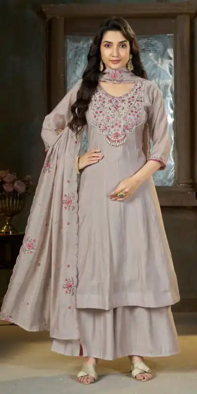 DIVA 175 Lavender Mal Chanderi Salwar Suit Perfect for Wedding, Party, Baisakhi, Housewarming, Sangeet – Introductory Price ₹2799. Delivery 4-6 Working D | Jump Suits, Salwar suit, Designer Suits, Casual Suits, Creative suits, Palazzo Suits, Party Wear Suits, Patiala Suits, Straight Suits