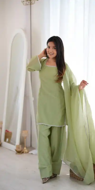 KB 297 Pista Crunchy Silk Salwar Suit with Embroidery Work. Wedding, Party, Festive, Events Best Price ₹2029. Delivery 4-6 Working Days. Shop now. | Jump Suits, Salwar suit, Designer Suits, Casual Suits, Creative suits, Palazzo Suits, Party Wear Suits, Patiala Suits, Straight Suits