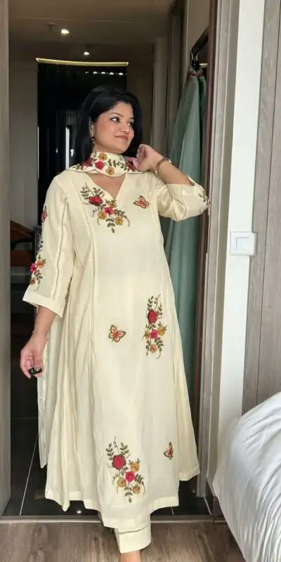 LG 2152 Yellow in Air Tex Chino Embroidery Work & Cut Work Salwar Suit n. Get it for ₹2499. Delivery 4-6 Working Days. Shop now. | Jump Suits, Salwar suit, Designer Suits, Casual Suits, Creative suits, Palazzo Suits, Party Wear Suits, Patiala Suits, Straight Suits