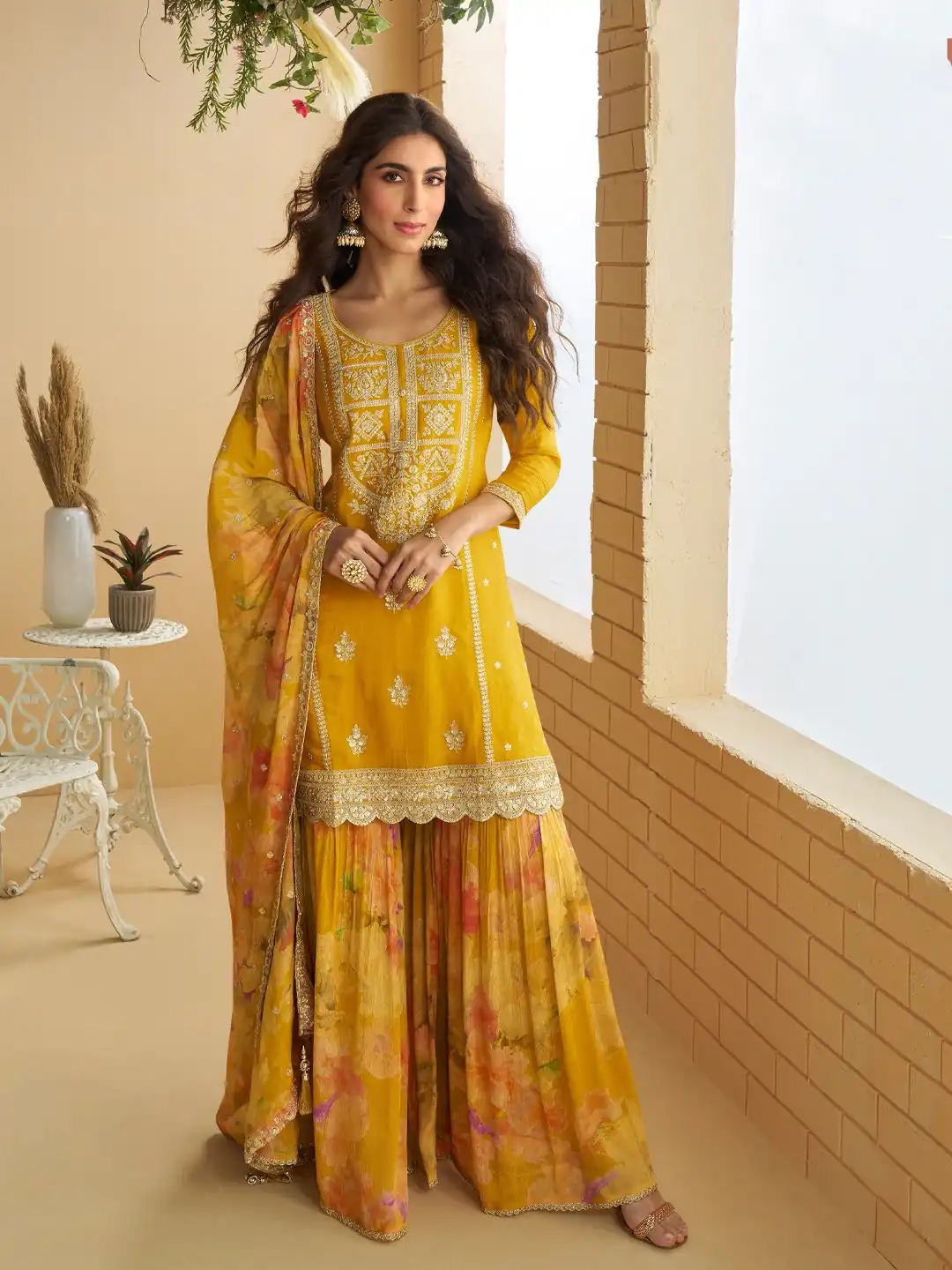 FC 10070 Mustered Chinon Silk Salwar Suit with Embroidery Work & Sequins Work. Get it for ₹2999. Delivery 4-6 Working Days. Shop now. | Jump Suits, Salwar suit, Designer Suits, Casual Suits, Creative suits, Palazzo Suits, Party Wear Suits, Patiala Suits, Straight Suits