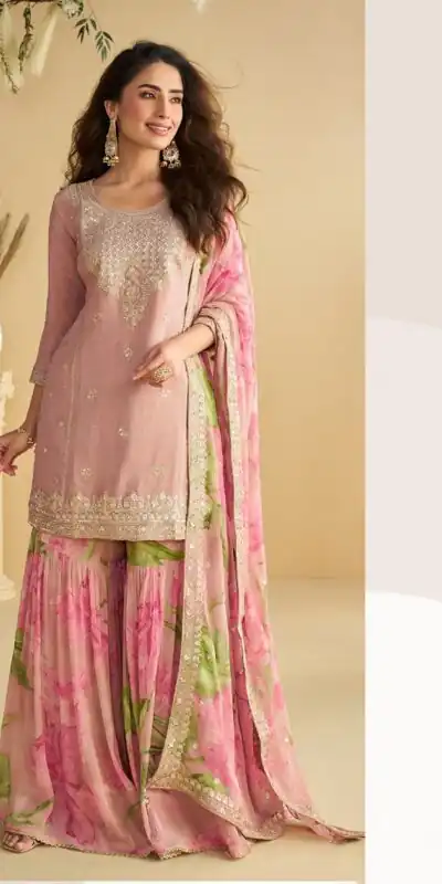 FC 10071 Pink Chinon Silk Salwar Suit with Embroidery Work & Sequins Work. Get it for ₹3049. Delivery 4-6 Working Days. Shop now. | Jump Suits, Salwar suit, Designer Suits, Casual Suits, Creative suits, Palazzo Suits, Party Wear Suits, Patiala Suits, Straight Suits