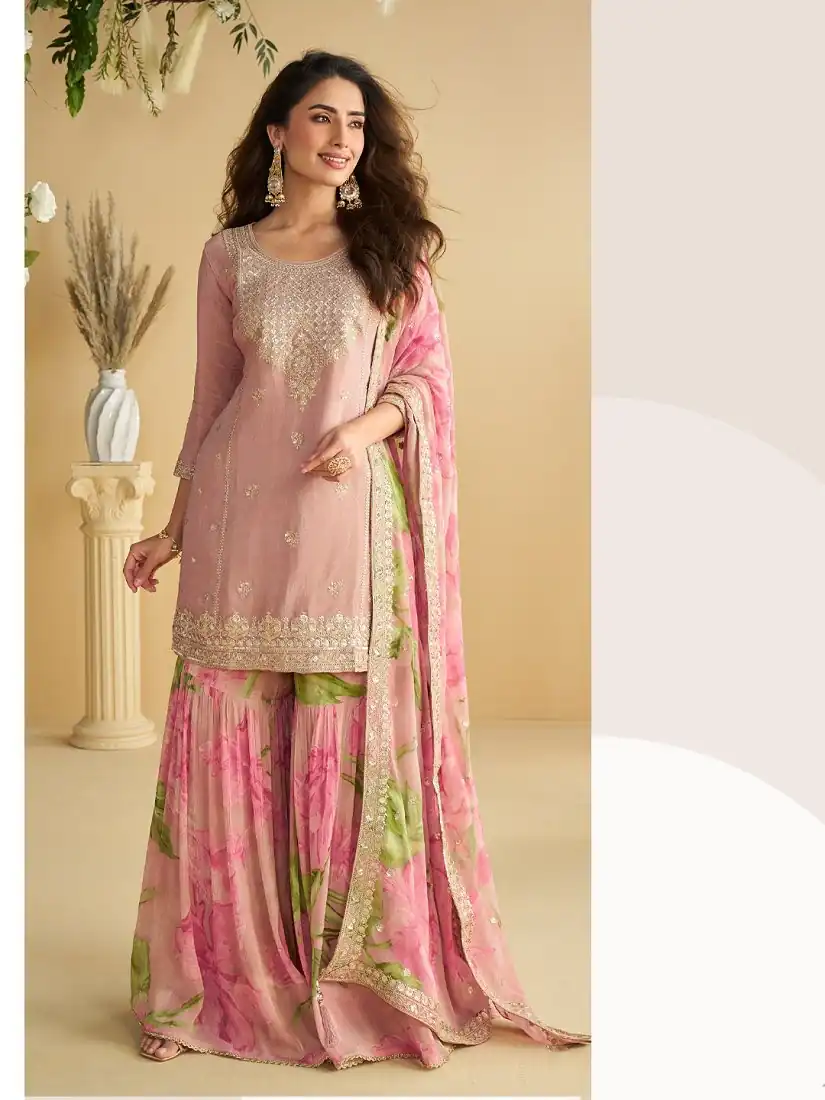 FC 10071 Pink Chinon Silk Salwar Suit with Embroidery Work & Sequins Work. Get it for ₹3049. Delivery 4-6 Working Days. Shop now. | Jump Suits, Salwar suit, Designer Suits, Casual Suits, Creative suits, Palazzo Suits, Party Wear Suits, Patiala Suits, Straight Suits