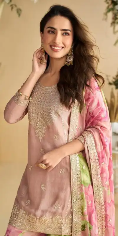 FC 10071 Pink Chinon Silk Salwar Suit with Embroidery Work & Sequins Work. Get it for ₹3049. Delivery 4-6 Working Days. Shop now. | Jump Suits, Salwar suit, Designer Suits, Casual Suits, Creative suits, Palazzo Suits, Party Wear Suits, Patiala Suits, Straight Suits