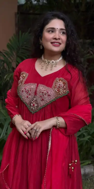 WW 1288 Red Mal Chanderi Salwar Suit Perfect for Wedding, Party, Baisakhi, Housewarming, Sangeet – Introductory Price ₹2399. Delivery 4-6 Working D | Jump Suits, Salwar suit, Designer Suits, Casual Suits, Creative suits, Palazzo Suits, Party Wear Suits, Patiala Suits, Straight Suits