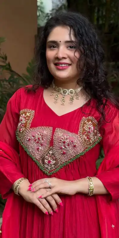 WW 1288 Red Mal Chanderi Salwar Suit Perfect for Wedding, Party, Baisakhi, Housewarming, Sangeet – Introductory Price ₹2399. Delivery 4-6 Working D | Jump Suits, Salwar suit, Designer Suits, Casual Suits, Creative suits, Palazzo Suits, Party Wear Suits, Patiala Suits, Straight Suits