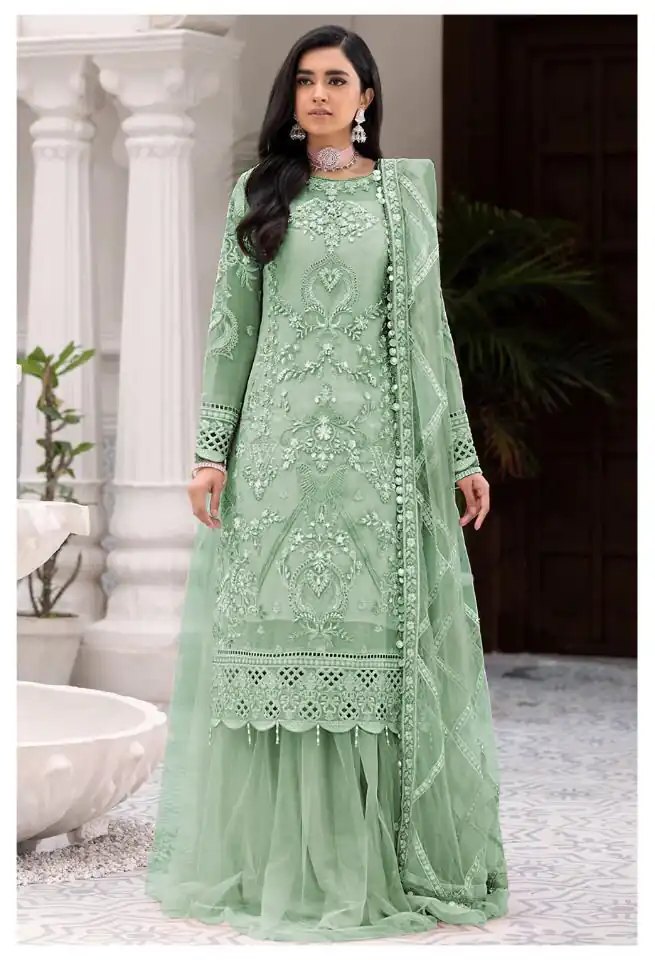 FC 131 Pista Georgette Salwar Suit with Mirror Work & Embroidery Work. Get it for ₹2349. Delivery 4-6 Working Days. Shop now. | Jump Suits, Salwar suit, Designer Suits, Casual Suits, Creative suits, Palazzo Suits, Party Wear Suits, Patiala Suits, Straight Suits