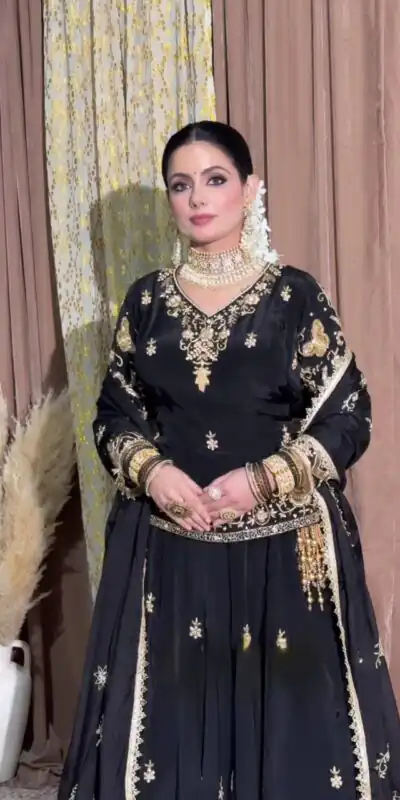 MD 3039 Black in Color Natural Crepe Embroidery Work Salwar Suit . Affordable Price ₹2399. Delivery 4-6 Working Days. Shop now. | Jump Suits, Salwar suit, Designer Suits, Casual Suits, Creative suits, Palazzo Suits, Party Wear Suits, Patiala Suits, Straight Suits