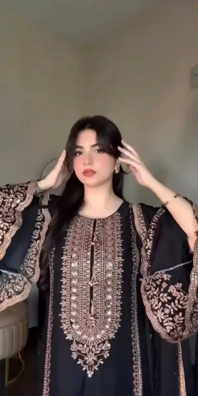 ST 1212 Black Rangoli Silk Perfect for Wedding, Party, Holi, Pooja, Anniversary – Salwar Suit. Get it for ₹2849. Delivery 4-6 Working Days. Shop now. | Jump Suits, Salwar suit, Designer Suits, Casual Suits, Creative suits, Palazzo Suits, Party Wear Suits, Patiala Suits, Straight Suits