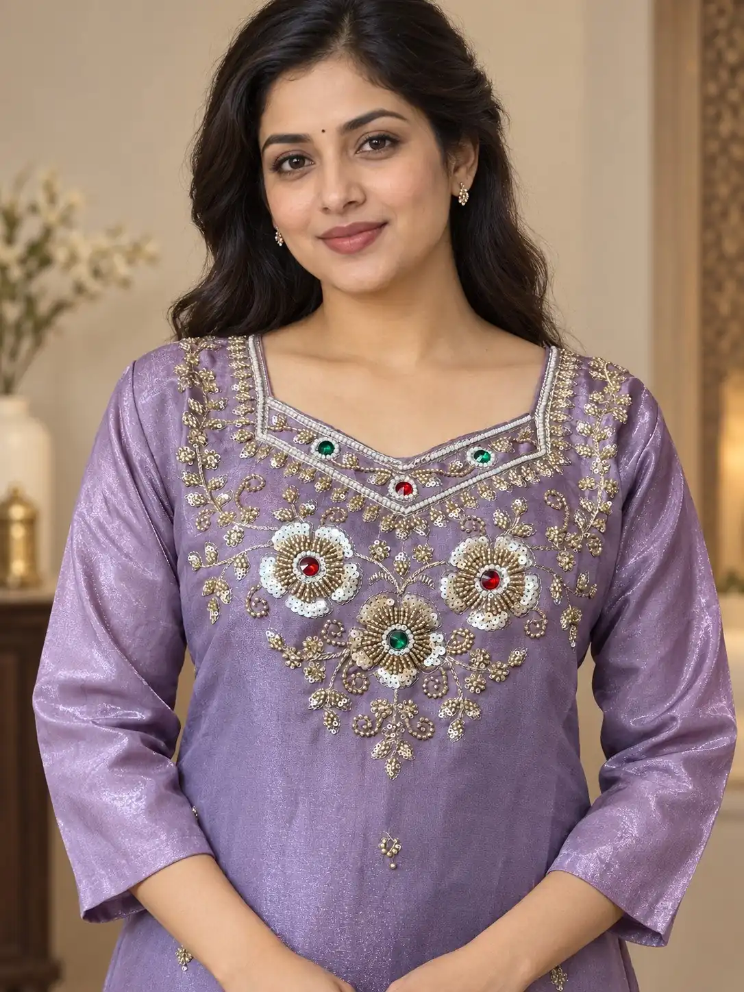 DIVA 188 Lavender Glass Silk Salwar Suit Perfect for Wedding, Party, Durga Puja, Haldi, Makar Sankranti –Available at ₹2799 only. Delivery 4-6 Working Days | Jump Suits, Salwar suit, Designer Suits, Casual Suits, Creative suits, Palazzo Suits, Party Wear Suits, Patiala Suits, Straight Suits