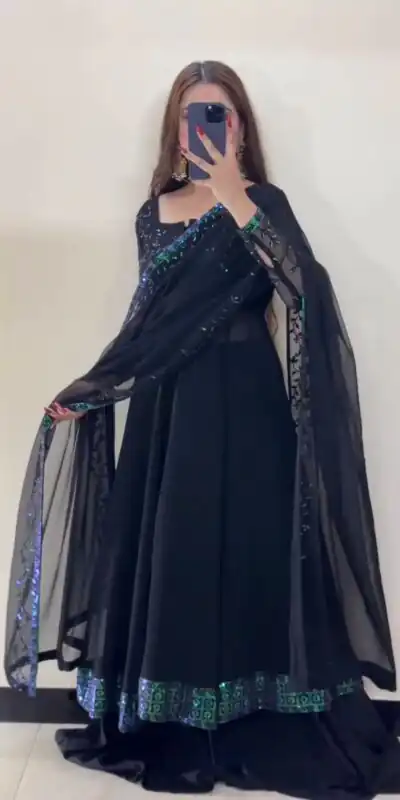 RTC 6012 Navy Blue Faux Georgette Salwar Suit with Mirror Work & Embroidery Work. Get it for ₹2349. Delivery 4-6 Working Days. Shop now. | Jump Suits, Salwar suit, Designer Suits, Casual Suits, Creative suits, Palazzo Suits, Party Wear Suits, Patiala Suits, Straight Suits