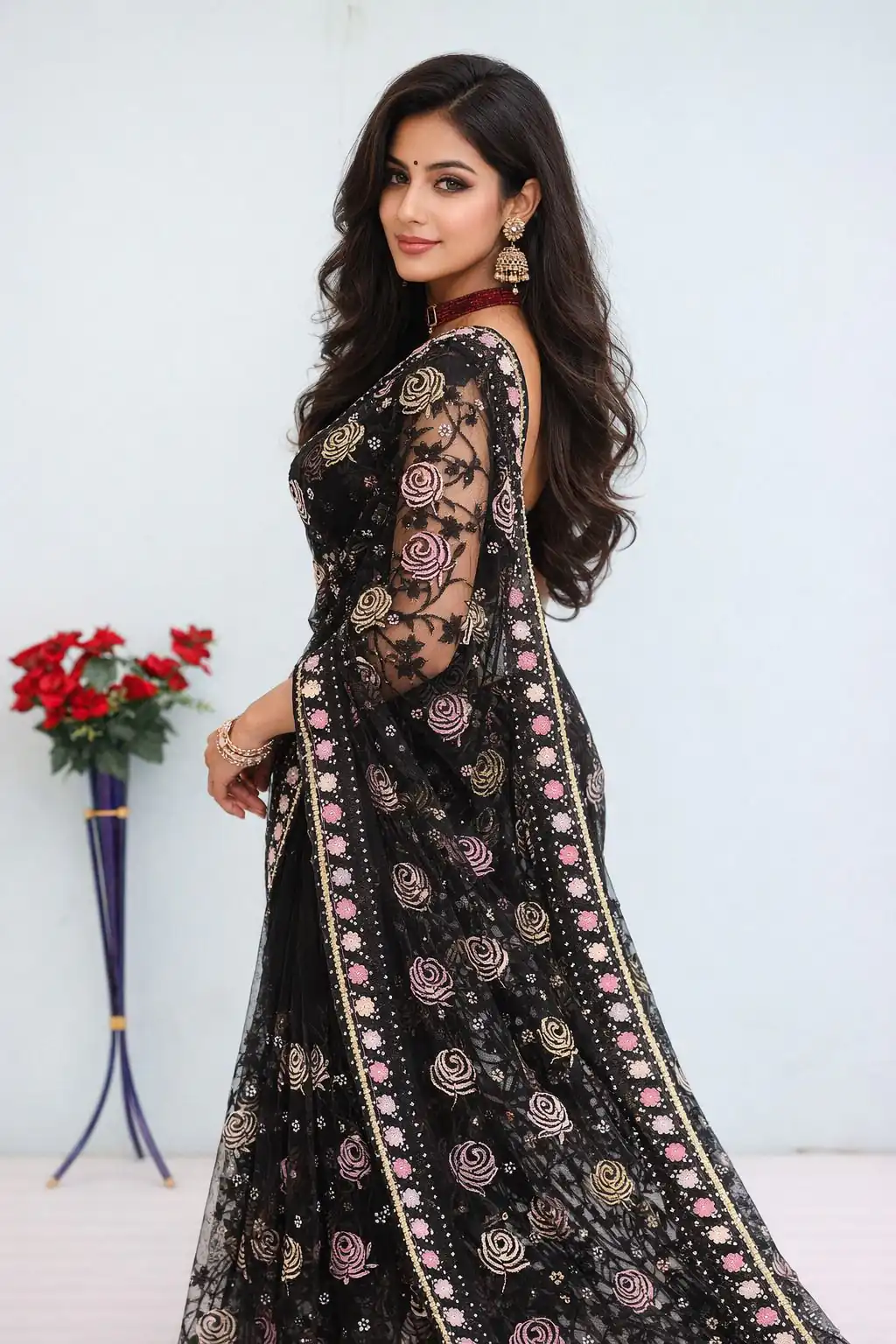 BT GULABO Black Color Butterfly Net 5mm Sequence Embroiderer Work Saree Casual, Wedding, Festive, Events . Expected Delivery  4-6 Working Days @2299/- only                                                                                | Sarees, Bollywood Sarees, Creative Sarees, Designer Sarees, Embroidered Sarees, Ethnic Saree, Modern Digital sarees, Party Wear Sarees