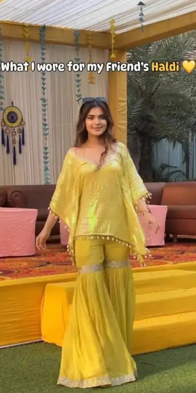 ST 205 Yellow Faux Georgette Salwar Suit with Embroidery Work. Available at ₹2199 only. Delivery 4-6 Working Days. Shop now. | Jump Suits, Salwar suit, Designer Suits, Casual Suits, Creative suits, Palazzo Suits, Party Wear Suits, Patiala Suits, Straight Suits