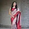 Dazzling Light Purple Soft Silk Beautiful Rich Pallu All Over Saree