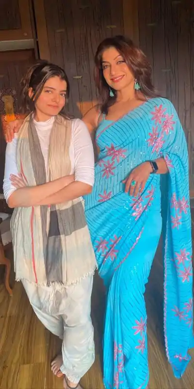 Grand Blue Color Georgette Embroidery Sequence Saree