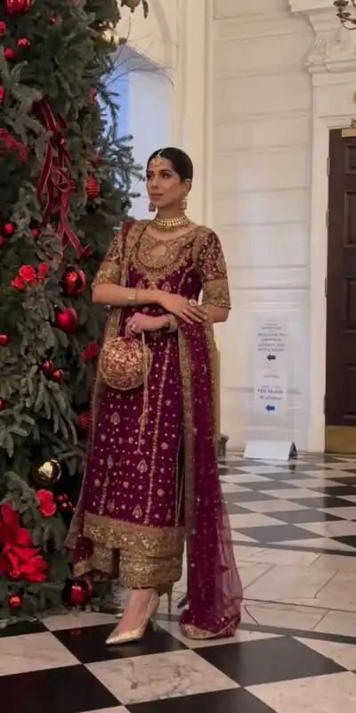 SRK 5231 Red Color Pure Chinnon Silk With Embroidery Sequence Work Salwar Suit Casual, Wedding, Party, Festive, Events Etc.4-6 Working Days@ 2699/-only | Jump Suits, Salwar suit, Designer Suits, Casual Suits, Creative suits, Palazzo Suits, Party Wear Suits, Patiala Suits, Straight Suits