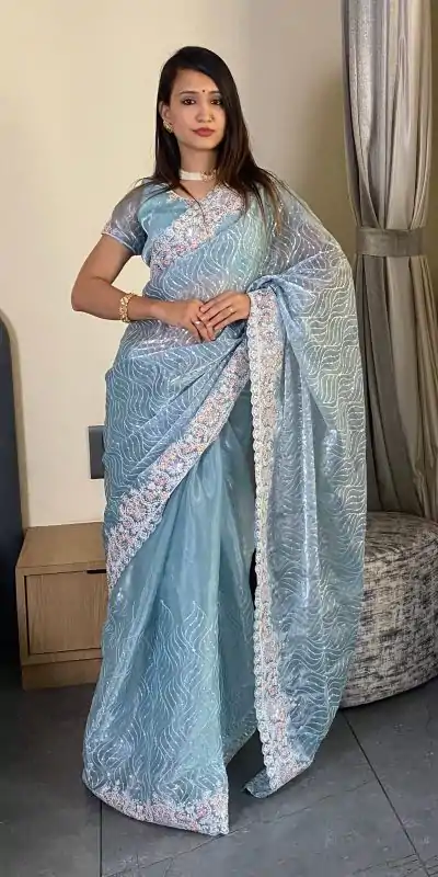 SC 239 Pink Georgette With Lace Work & Lace Border Saree . Wedding, Party, Festive, Events, Exclusive Offer ₹1599. Delivery 4-6 Working Days. Shop now. | Sarees, Bollywood Sarees, Creative Sarees, Designer Sarees, Embroidered Sarees, Ethnic Saree, Modern Digital sarees, Party Wear Sarees